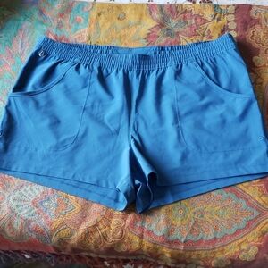Columbia blue woman PFG shorts new plus size XL